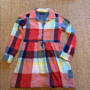 Gap plaid dress